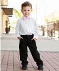 * Boys Black Dress Pant