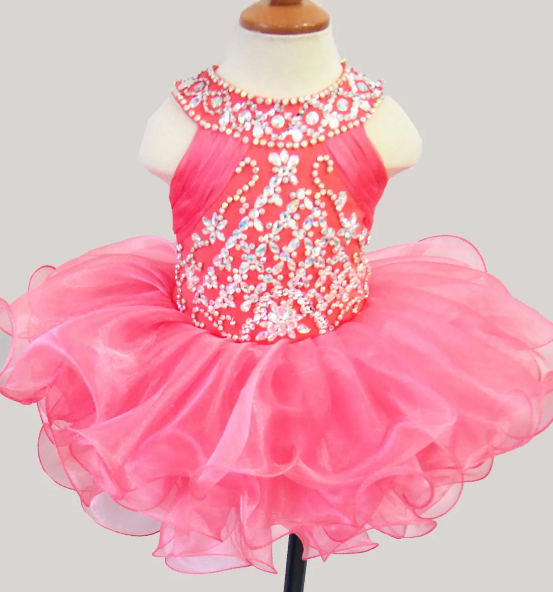 16 color ---Infant/toddler/baby/children/kids Girl's Pageant evening/prom Dress/clothing 1~6T G215-2