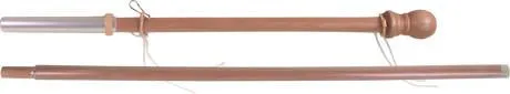 60 in. 2-Pc. Wood Flag Pole