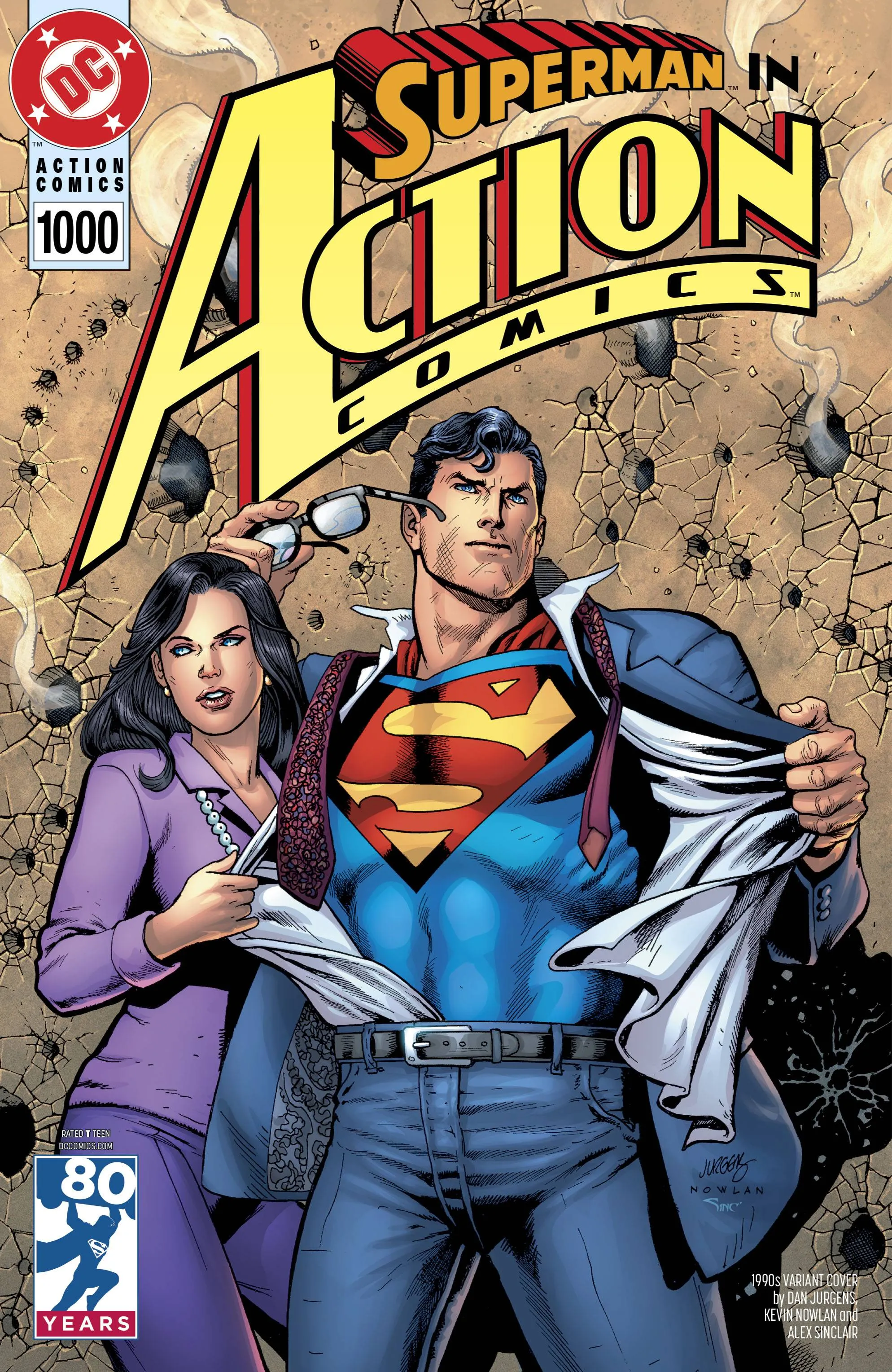 ACTION COMICS VOL 2 #1000 1990S DAN JURGENS VAR ED