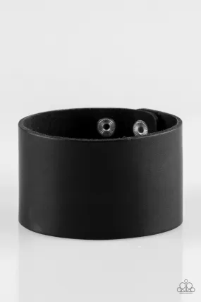 Alley Rally Black Paparazzi Bracelet