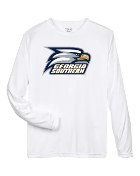 Athletic Eagle Long Sleeve Performance Tee - White