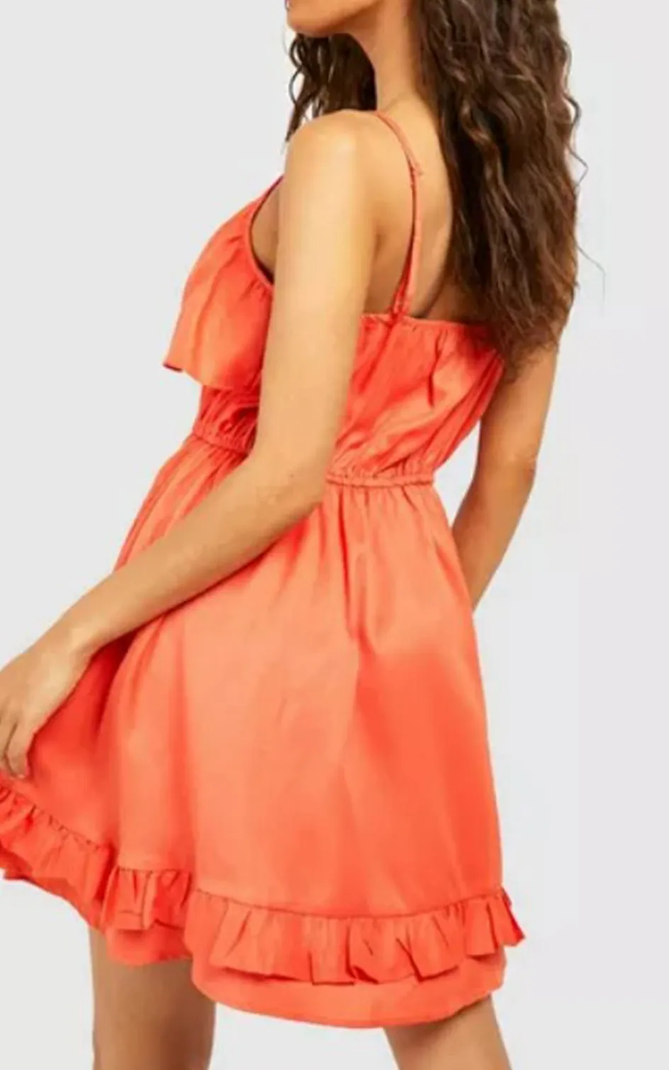 Audacious Orange Dress