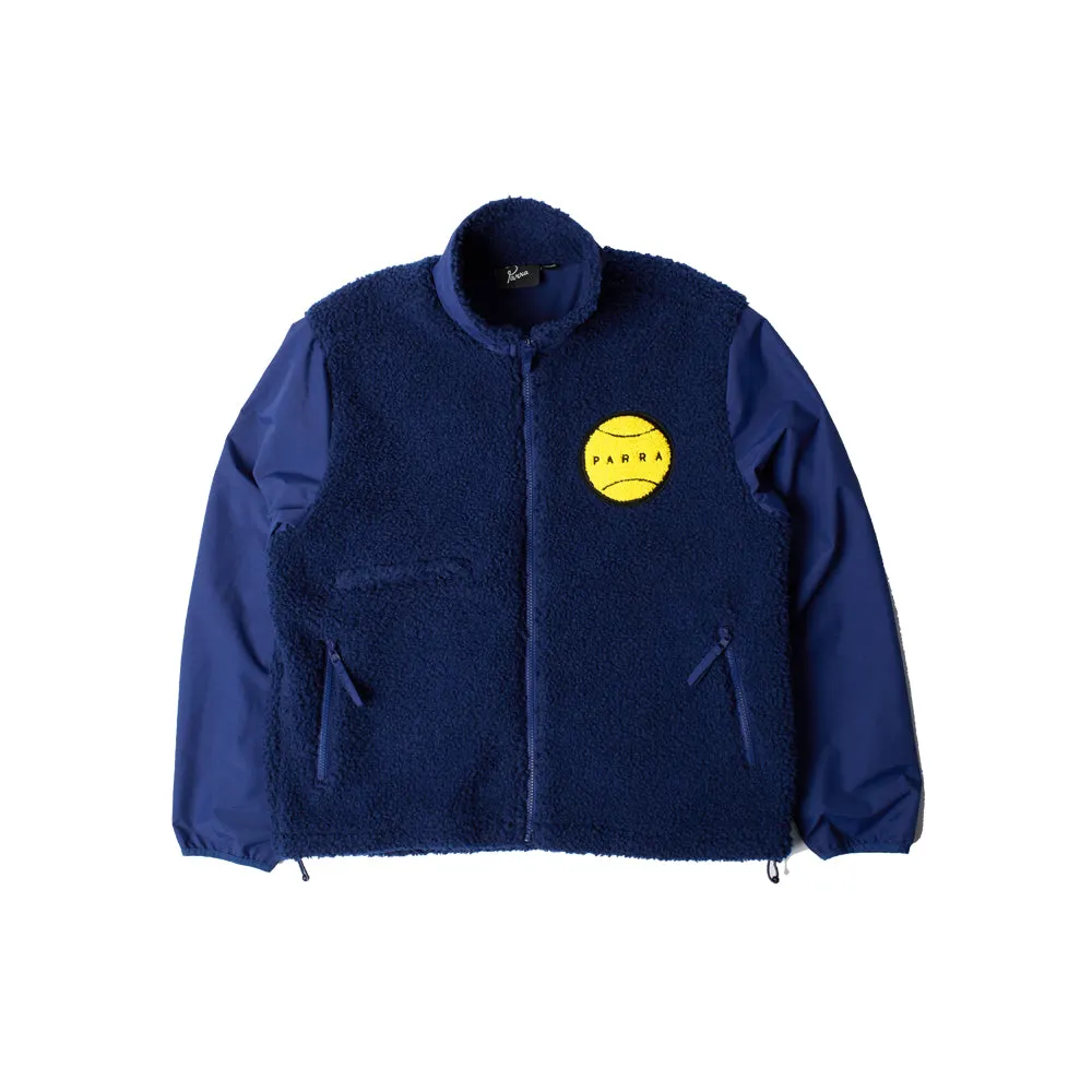 Balled Fleece Jacket (Dark Royal Blue)