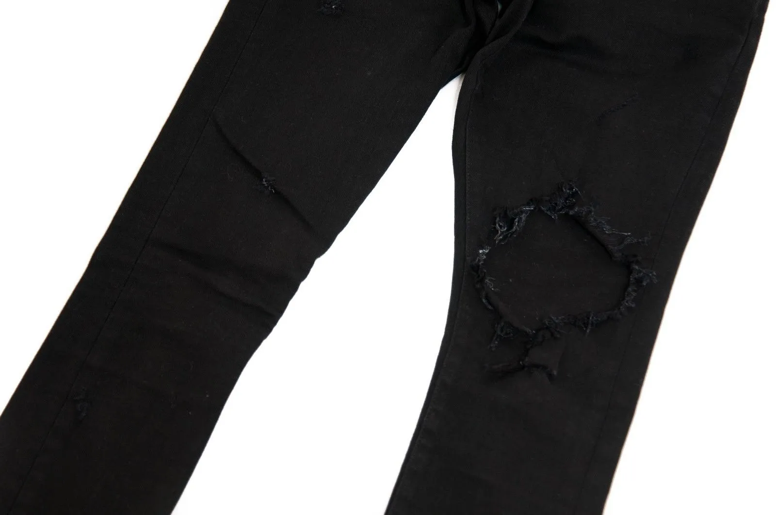 Black Broken Jean