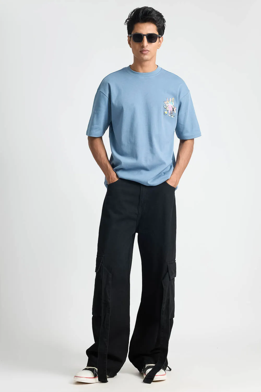 Black Workwear Men's Cargo Pants