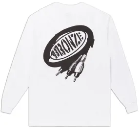 Bronze 56k RCA Cords Long Sleeve T-Shirt - White