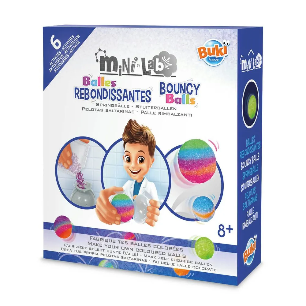 Buki France Mini Lab Bouncy Balls