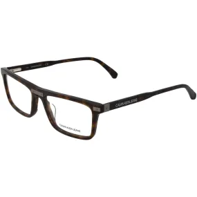 Calvin Klein Jeans Men's Eyeglasses - Dark Tortoise Rectangular Frame | CKJ20519 235