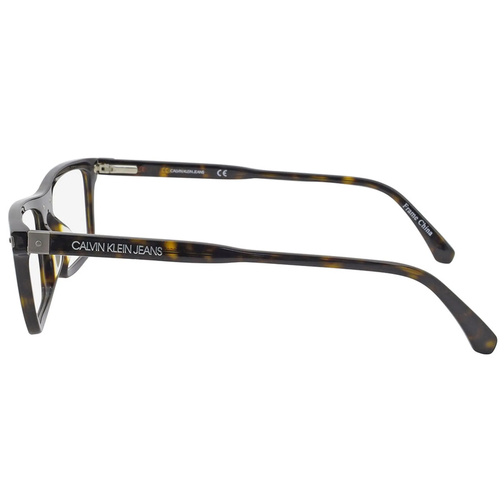 Calvin Klein Jeans Men's Eyeglasses - Dark Tortoise Rectangular Frame | CKJ20519 235