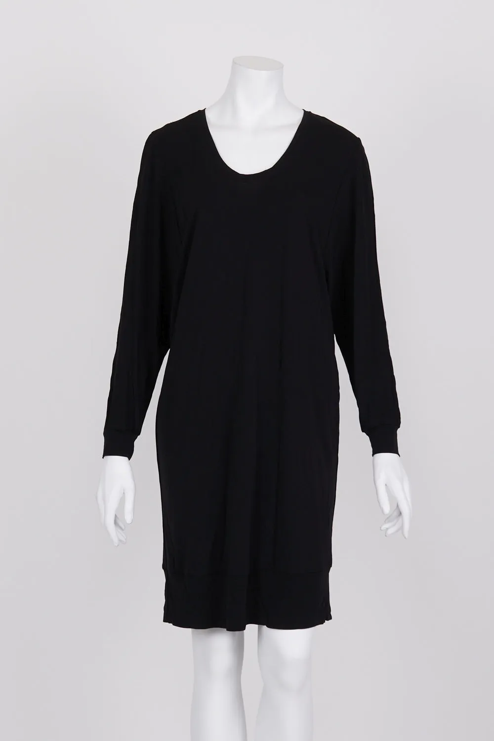 Caroline Sills Black Long Sleeve Dress 10