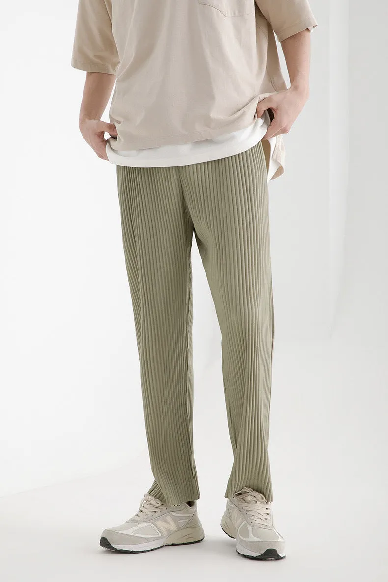 Casual Japanese Men's Ninth Pants