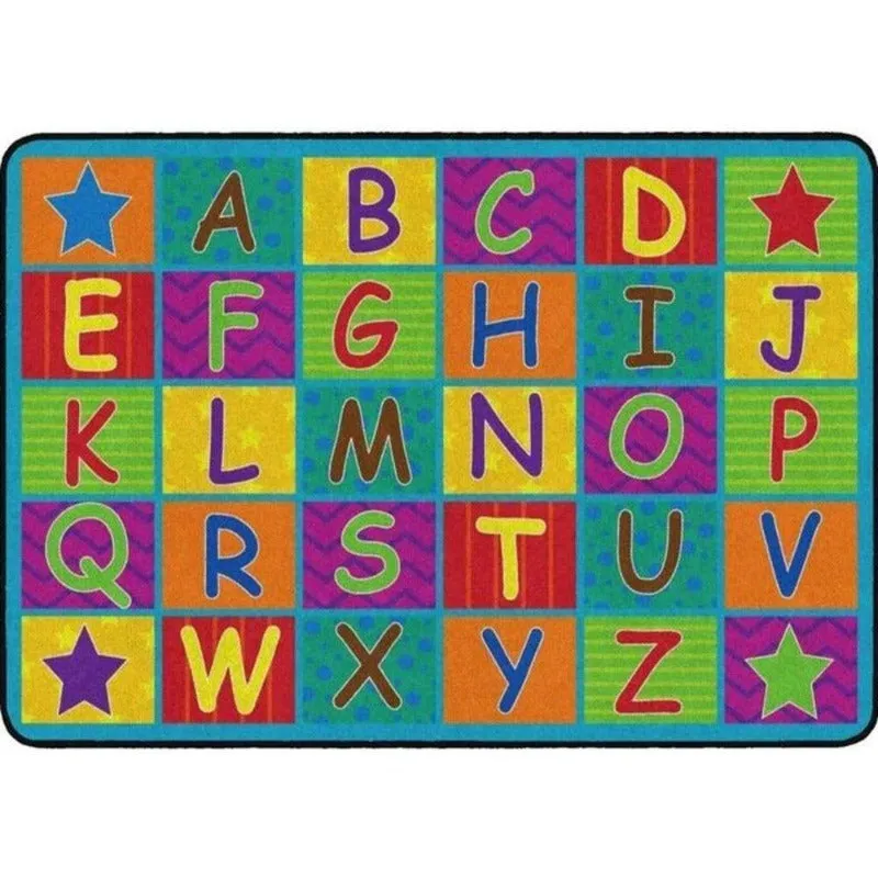 Cheerful Alphabet Seating Rug