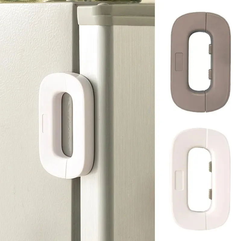 Child Safety Refrigerator Lock – Dedicated Anti-Pinch Door Buckles for Secure Home Protection and Peace of Mind