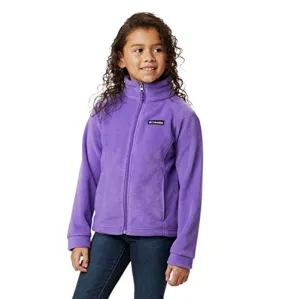 Columbia Girls Benton Springs Fleece Jacket, Grape Gum, Large