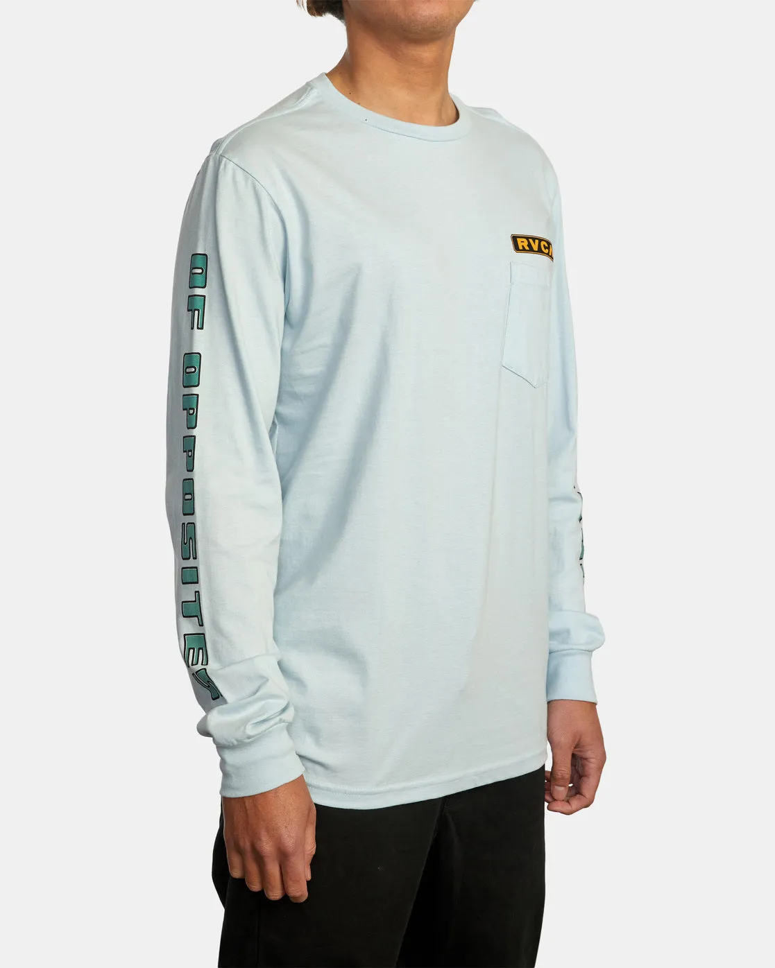 Contract Long Sleeve Tee - Sky