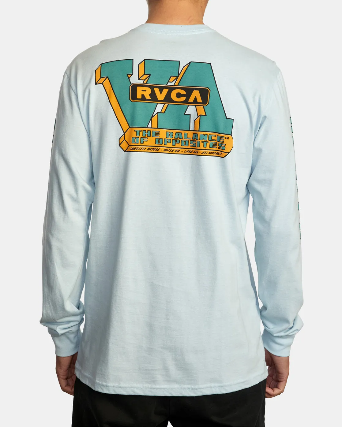 Contract Long Sleeve Tee - Sky