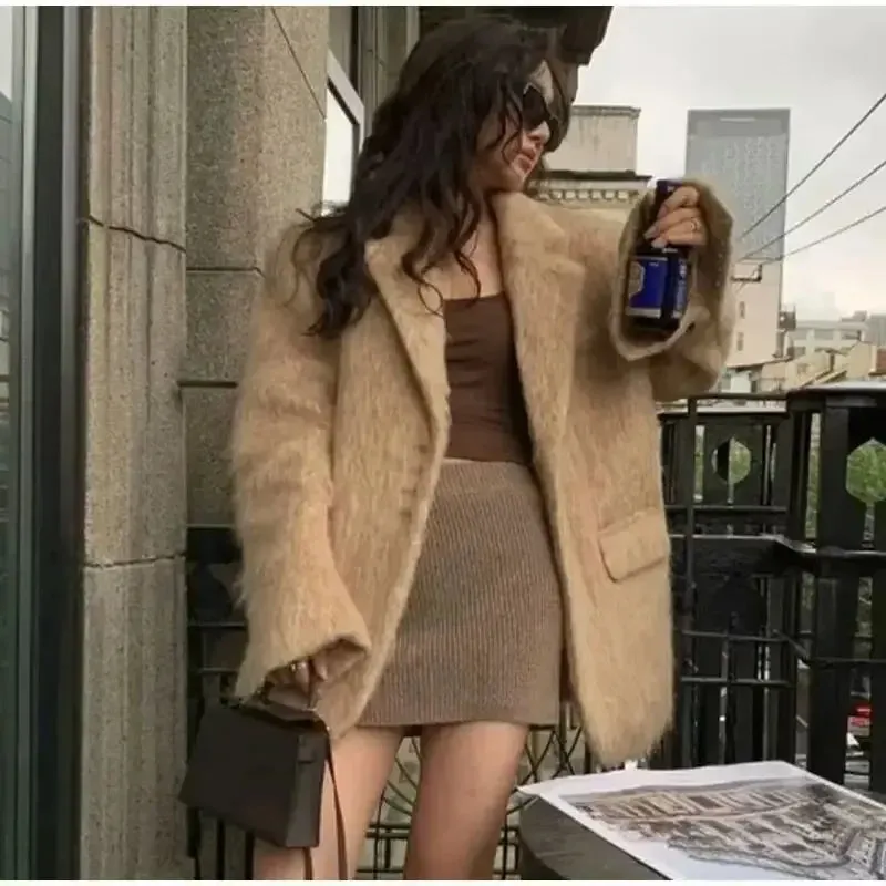 Cozy Luxe Fur Coat