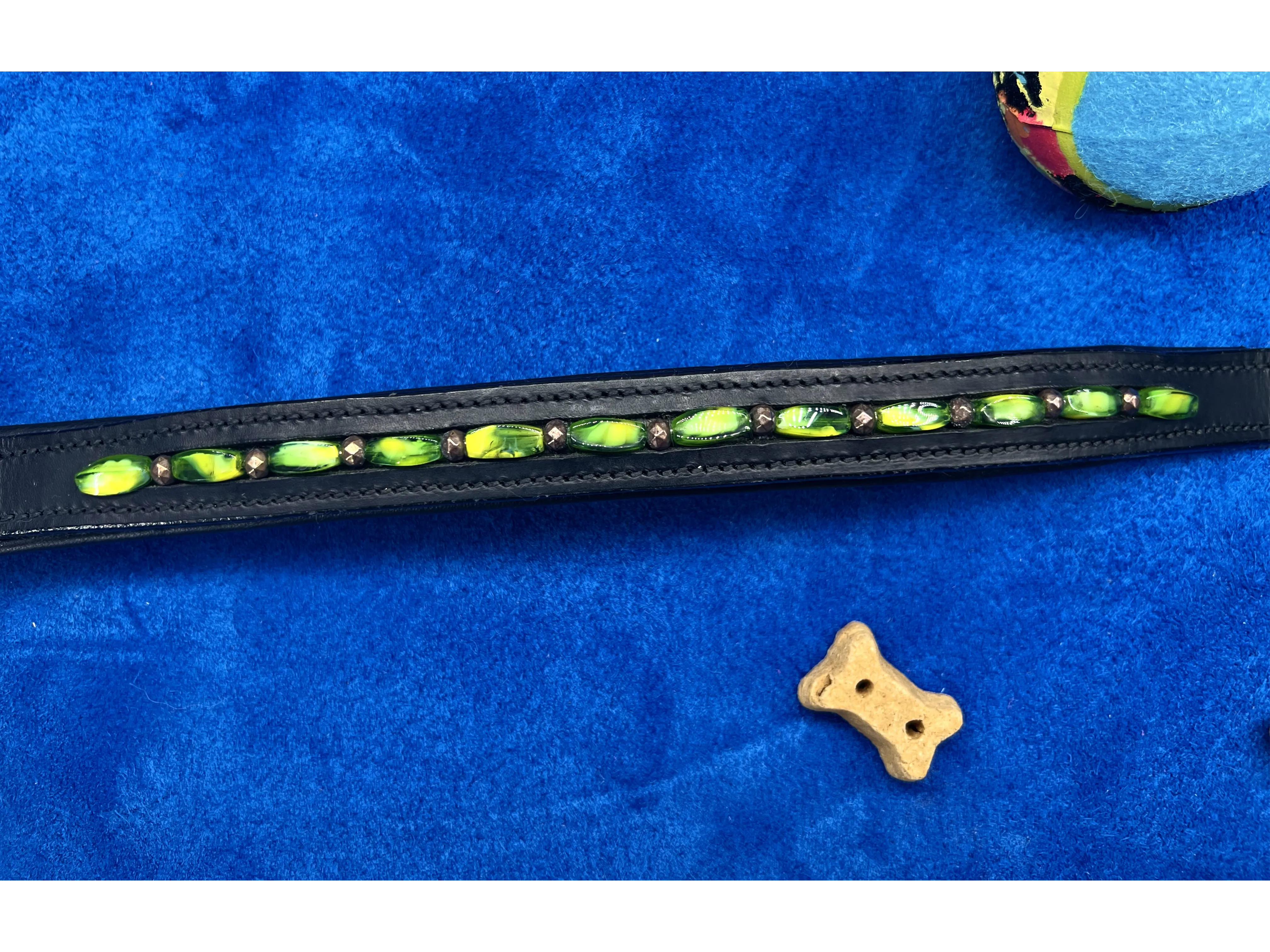 Custom Collar : Radioactive Bling - Large