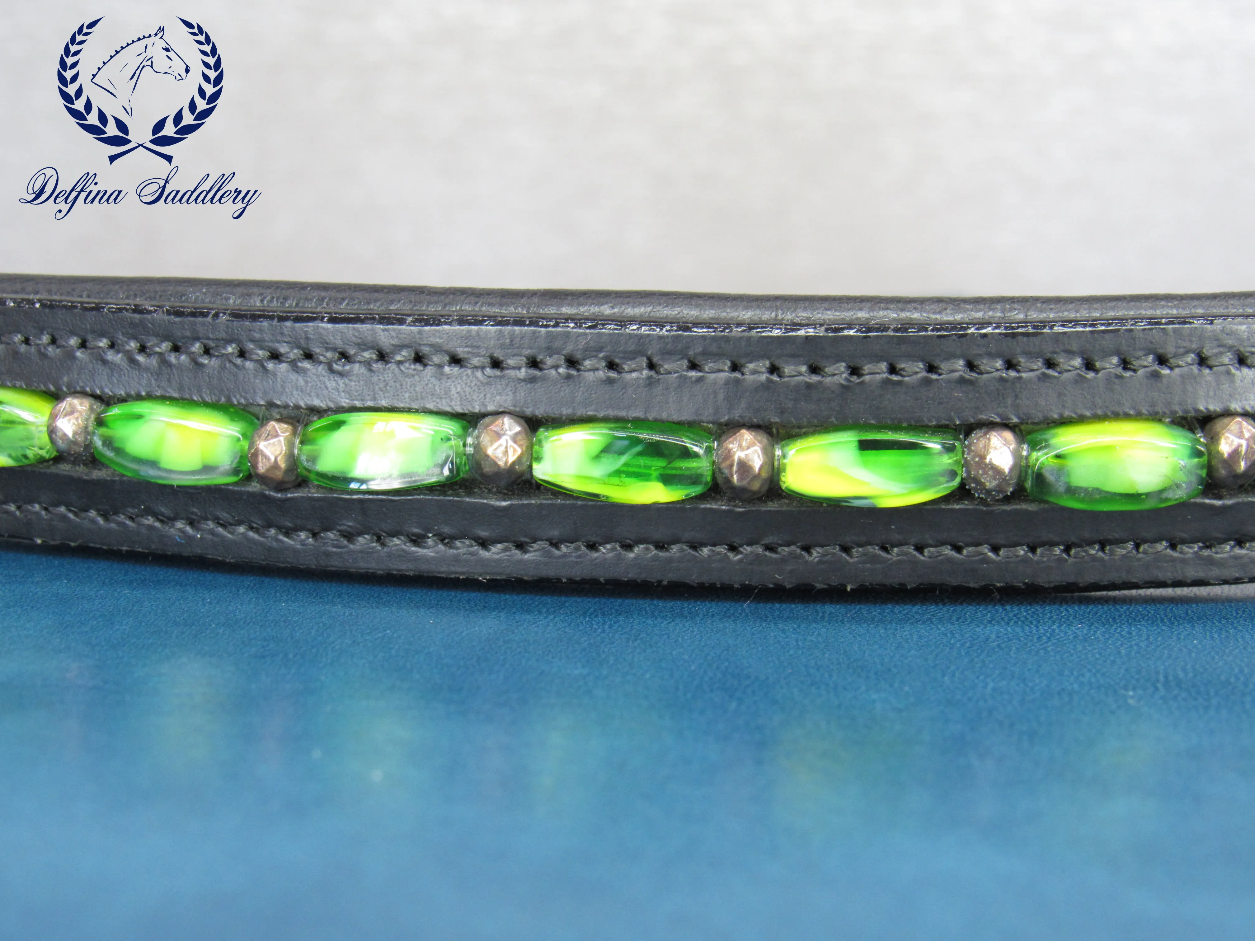 Custom Collar : Radioactive Bling - Large