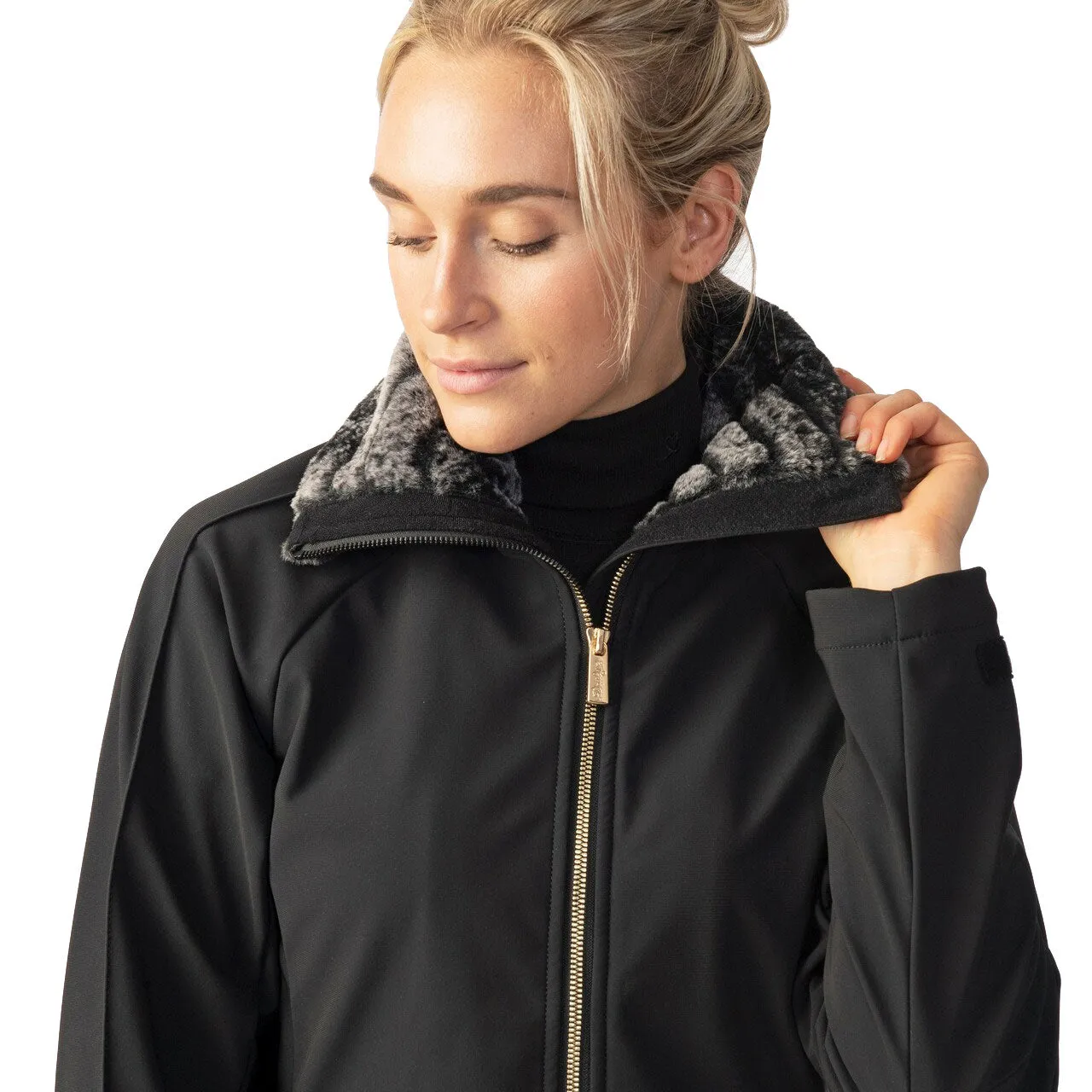 Daily Sports Alexia Black Womens Golf Jacket