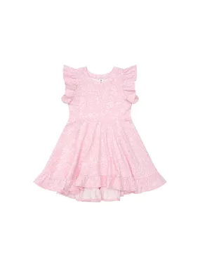 DAISY SEASHELL FRILL SWING DRESS