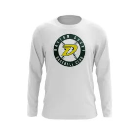 Dayton Ducks Baseball Circle Long Sleeve Tee