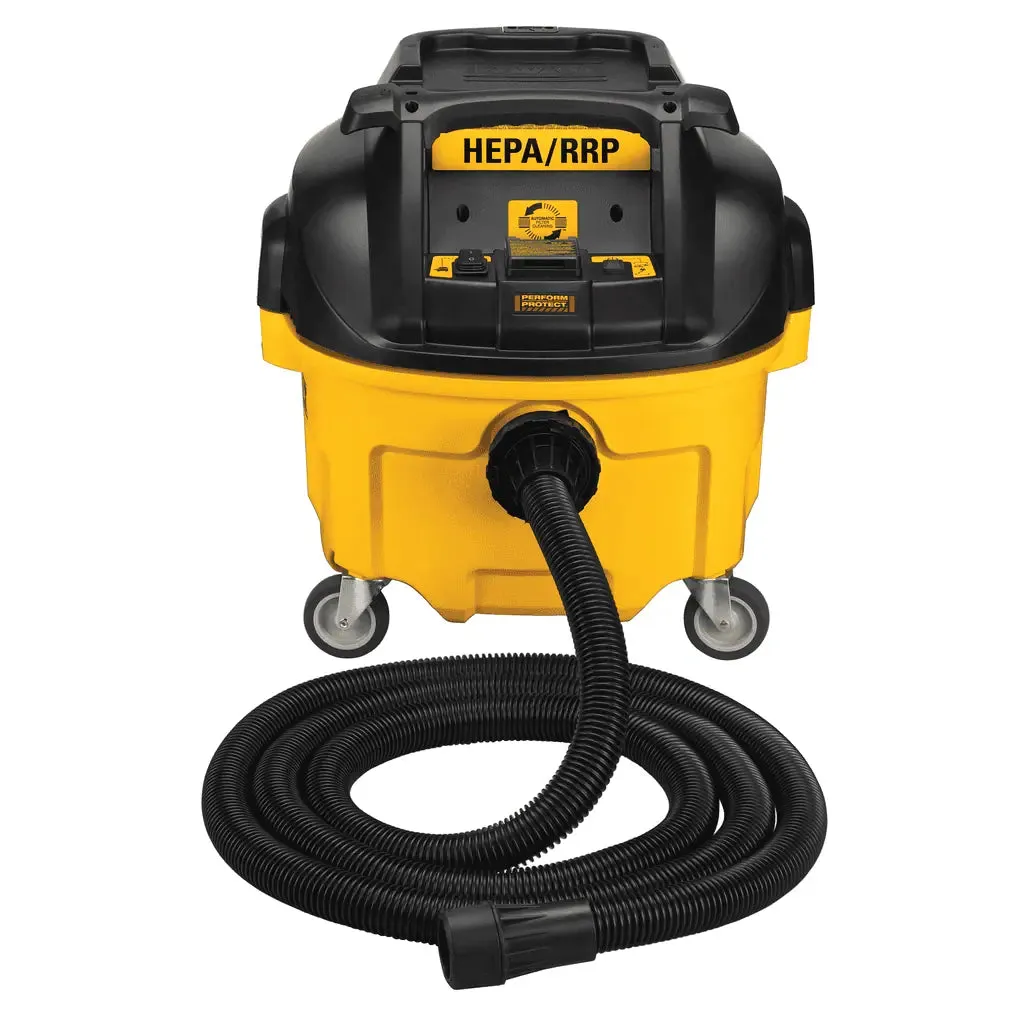 DeWalt 8 Gallon Wet and Dry HEPA/RRP Dust Extractor