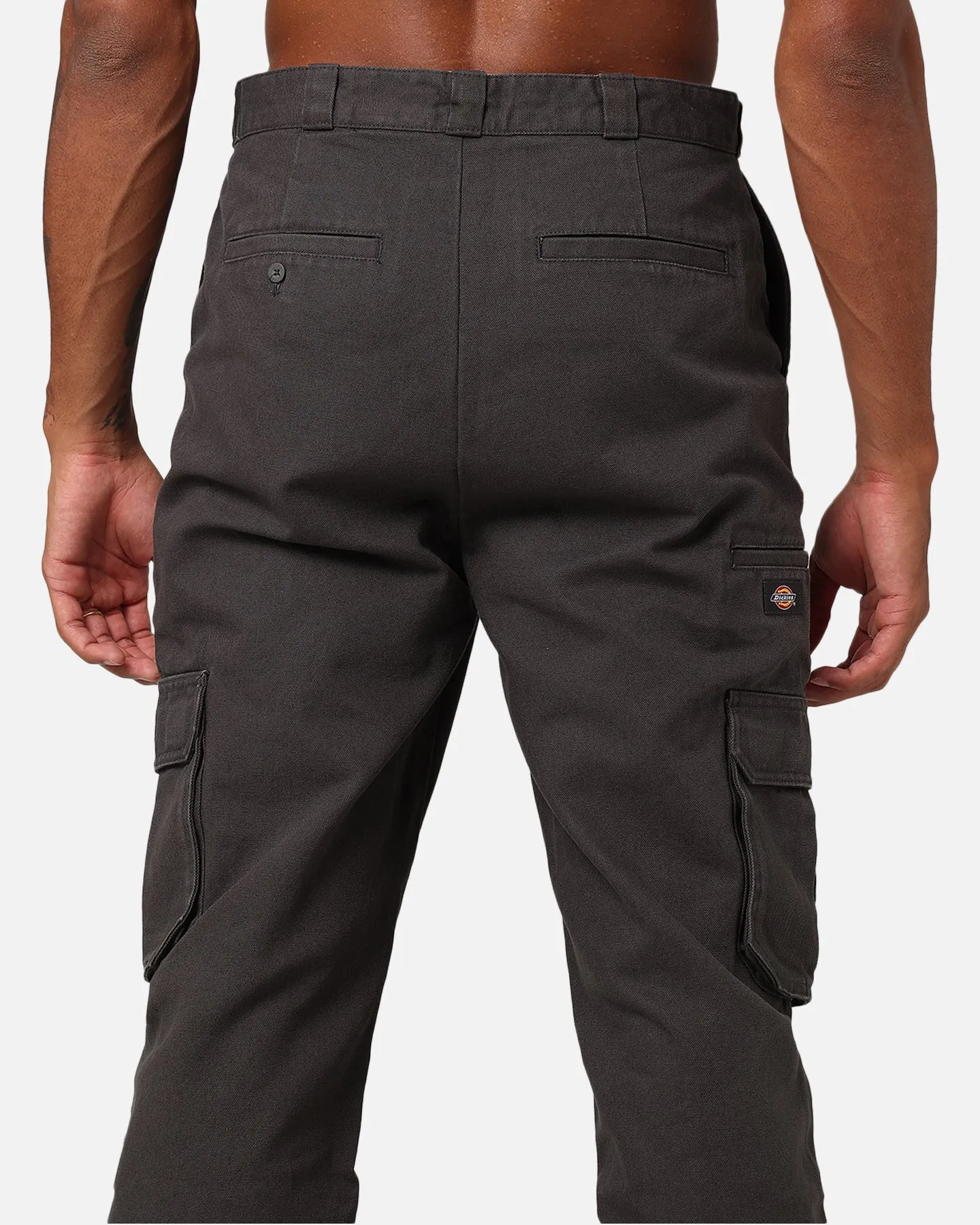 Dickies 85-283 Cargo Canvas Pants Washed Graphite