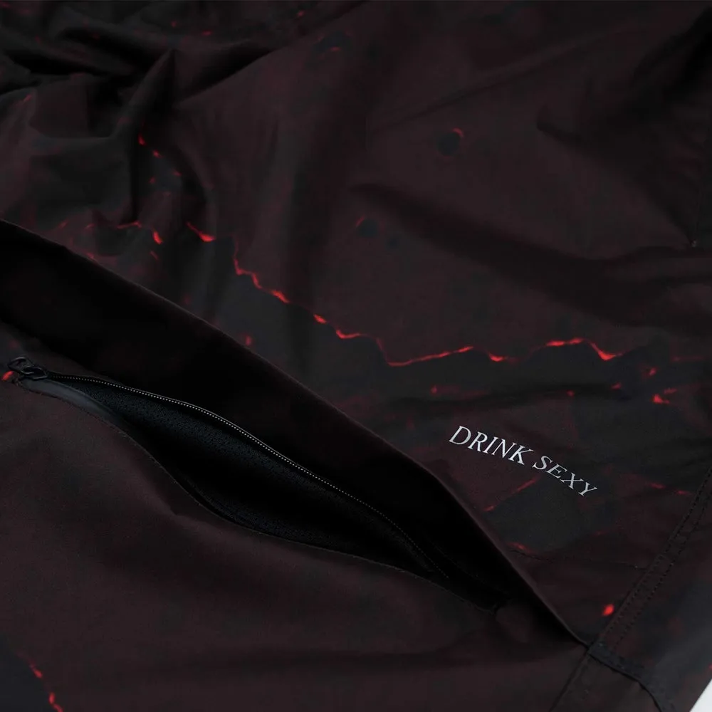 DSXBS NEW SUPER WIDE PANTS TRIANGLE RED