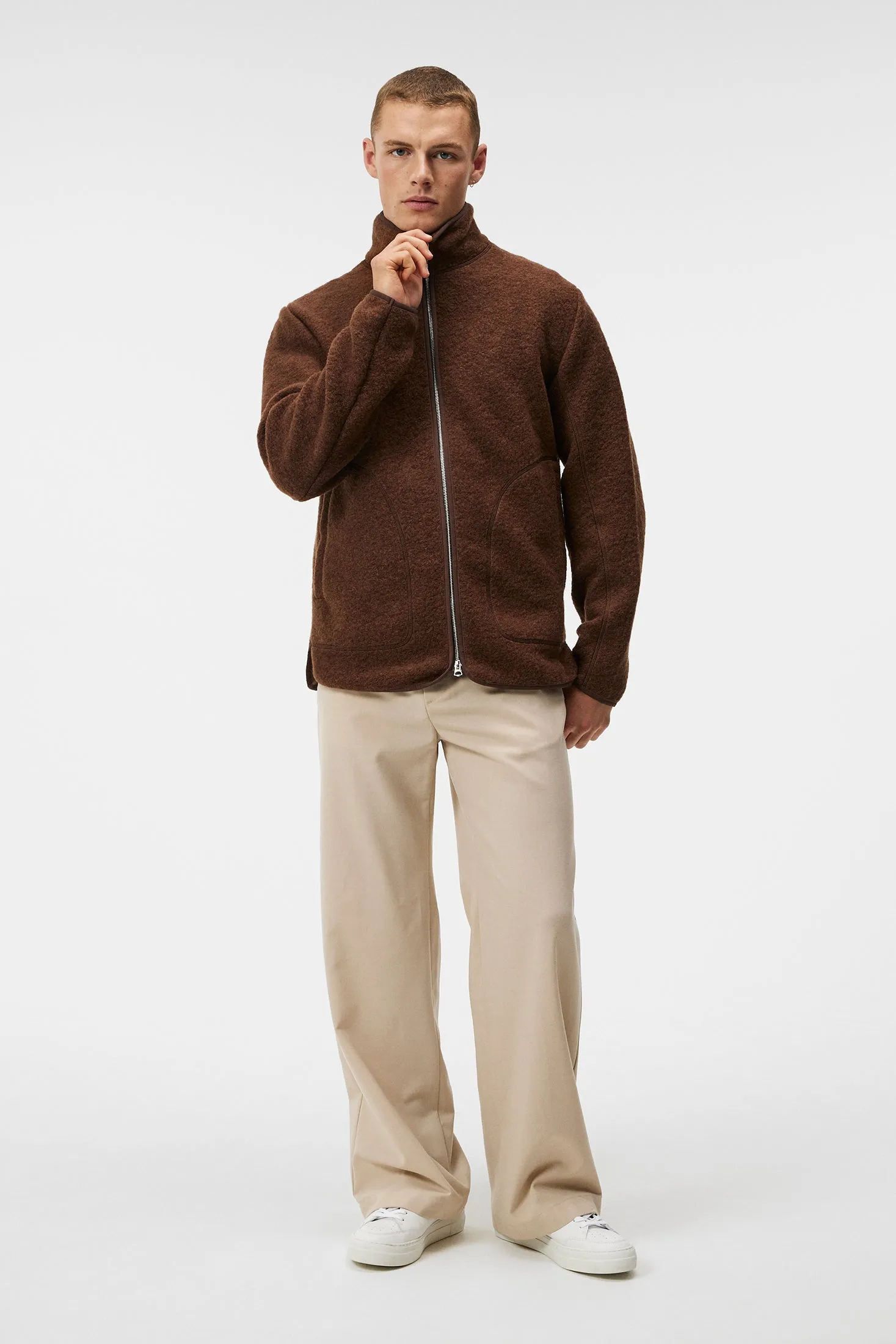 Dustin Wool Fleece Jacket / Delicioso