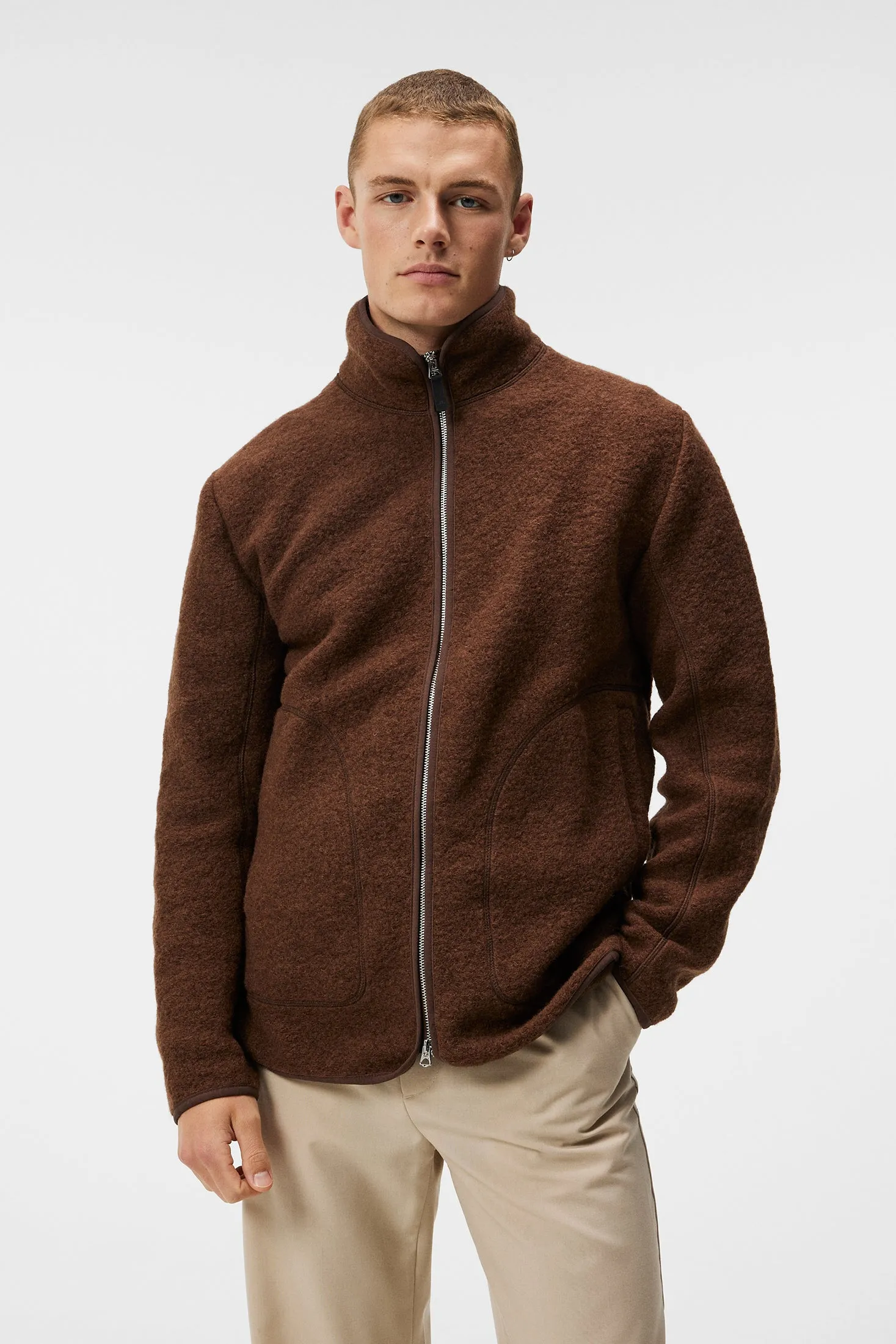 Dustin Wool Fleece Jacket / Delicioso