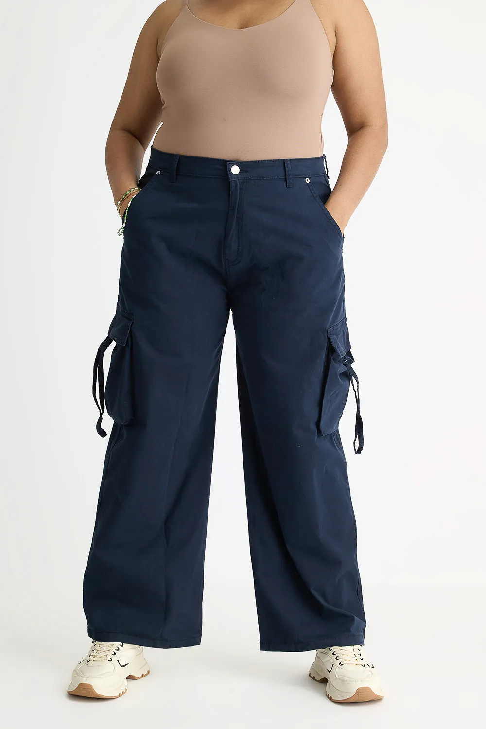 Elite Blue Curve Cargo Pants