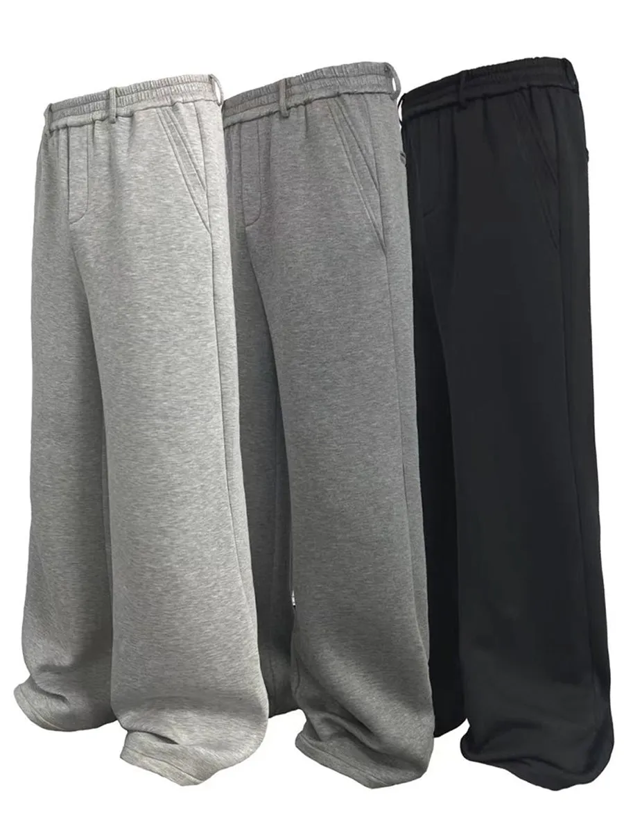 Flared Space Cotton Sweatpants