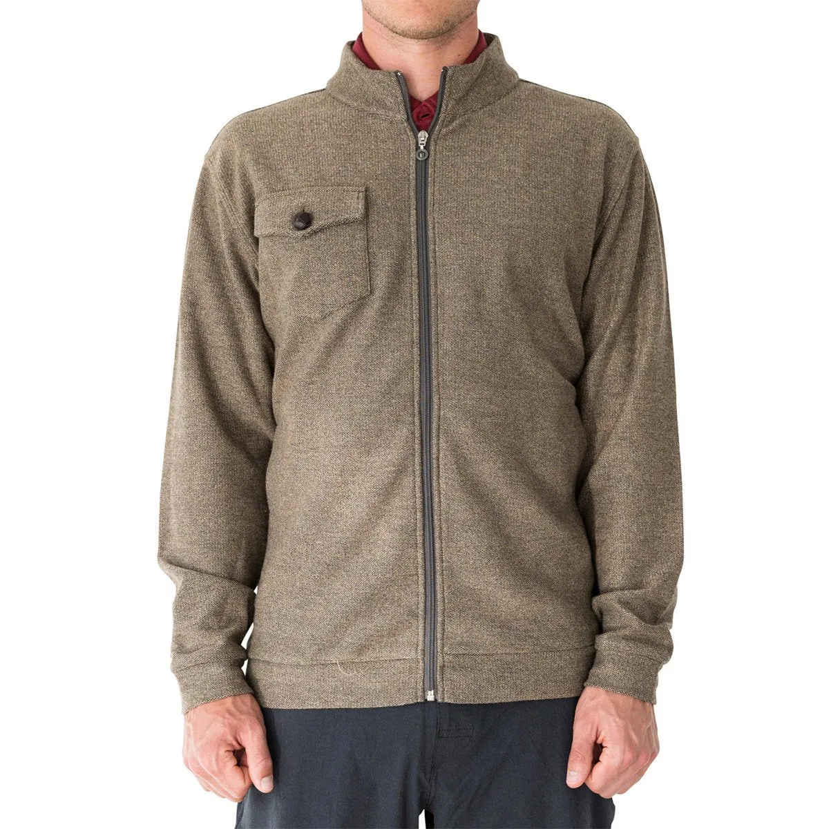 FULL ZIP POCKET LAYER