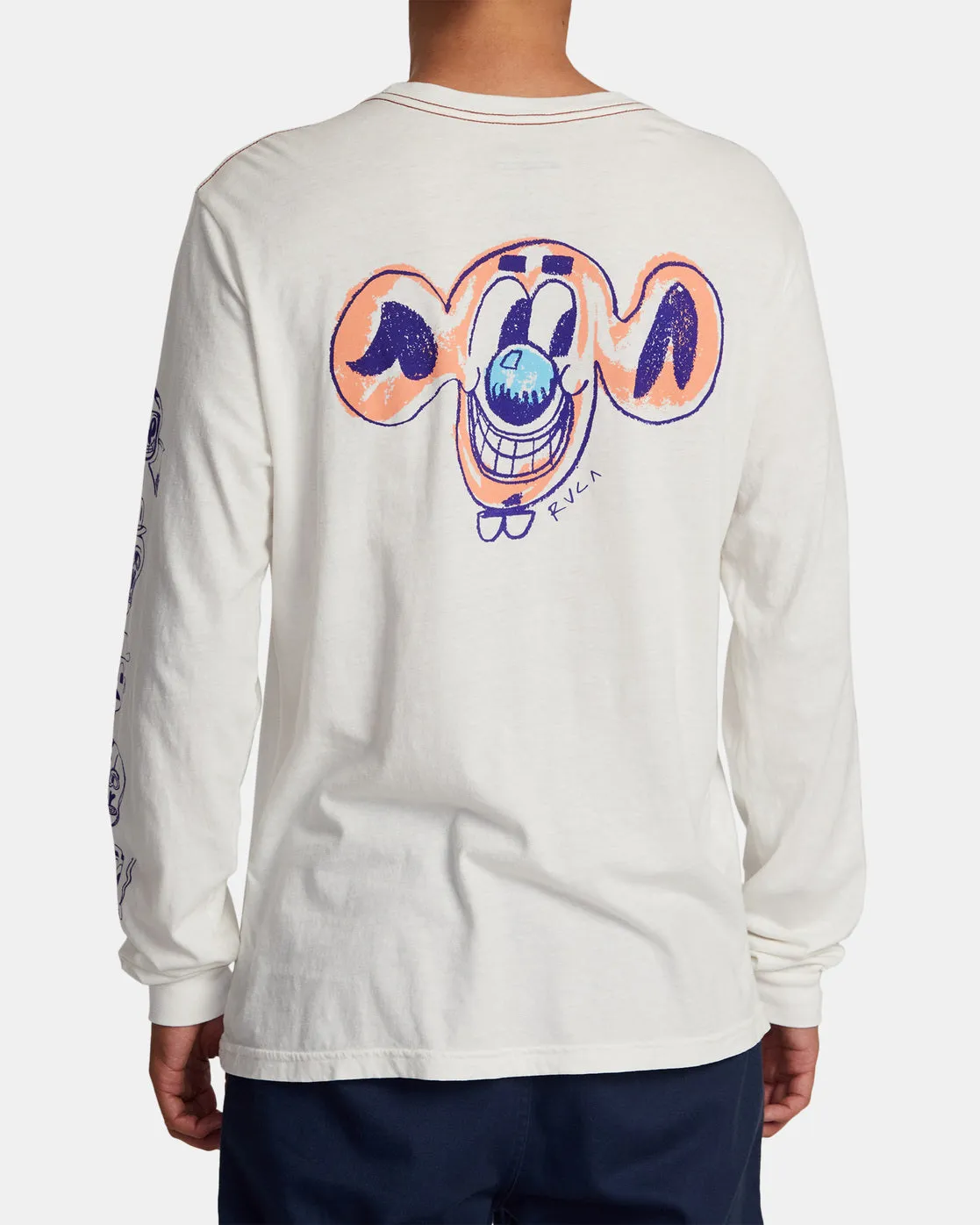 Gang Long Sleeve Tee - Antique White