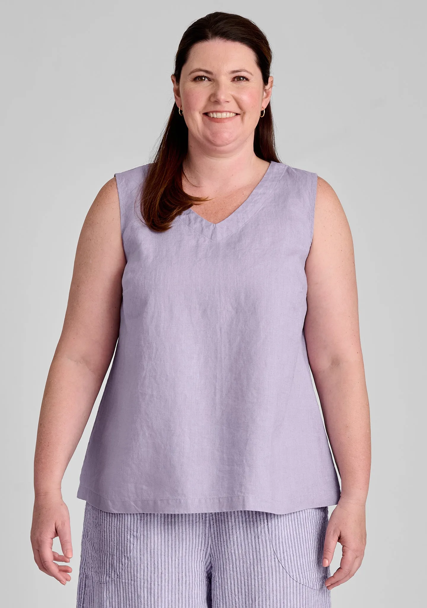 Gem Tank - Linen Tank Top