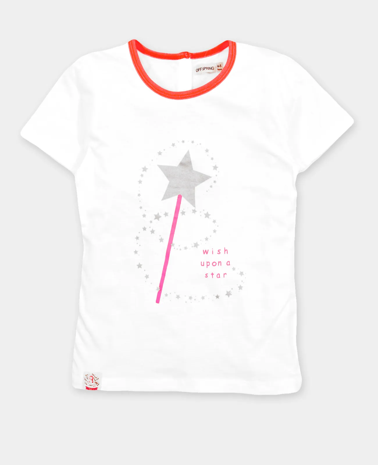 Girls Star Graphic Top