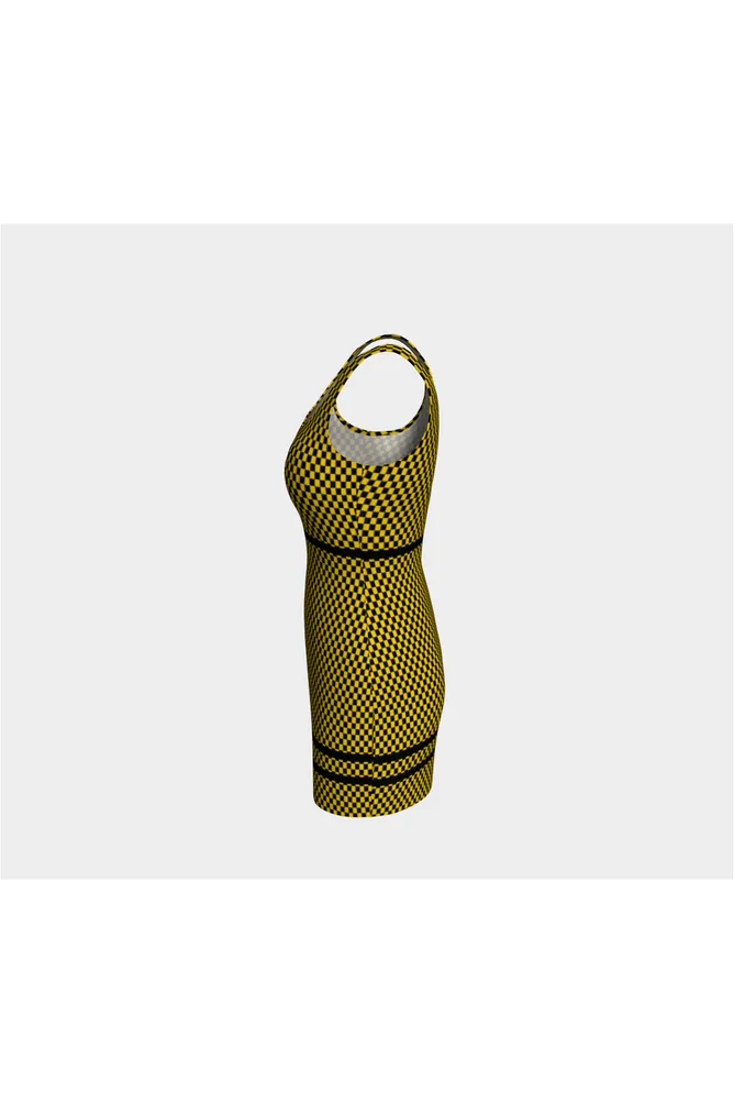 Golden Chain Mail Bodycon Dress