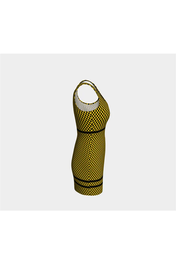 Golden Chain Mail Bodycon Dress