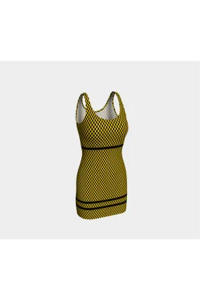 Golden Chain Mail Bodycon Dress