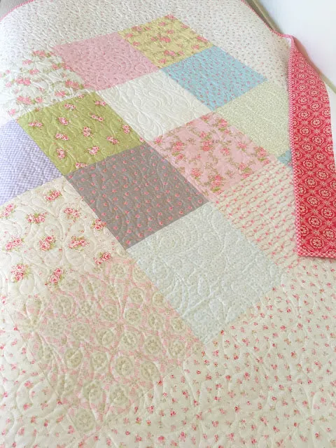 Gumdrops Quilt Pattern by Taunja Kelvington of Carried Away Quilting