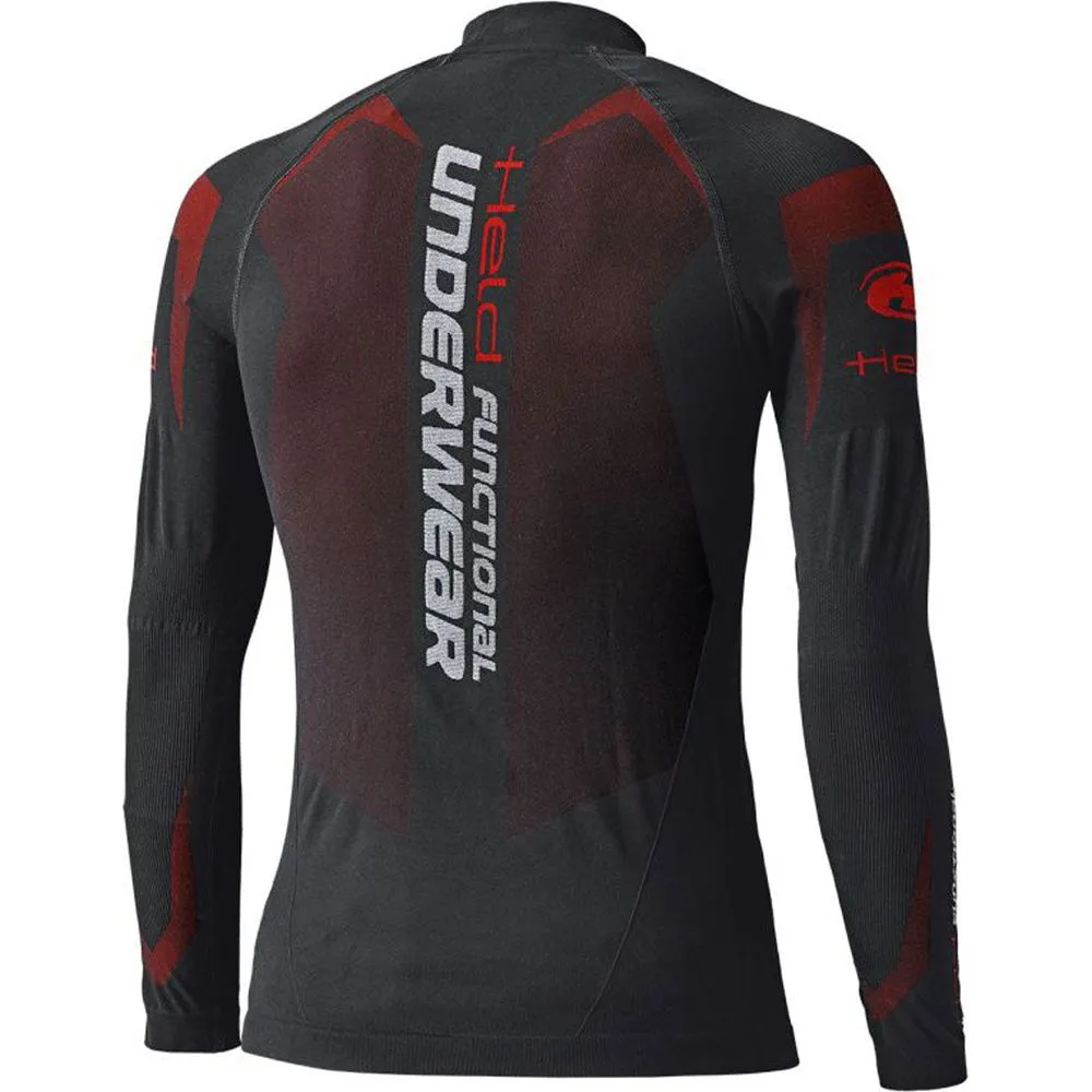 Held 3D-Skin Warm Top Base Layer Black / Red