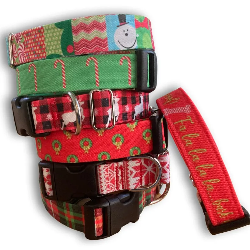 Holiday Patchwork Christmas Collar