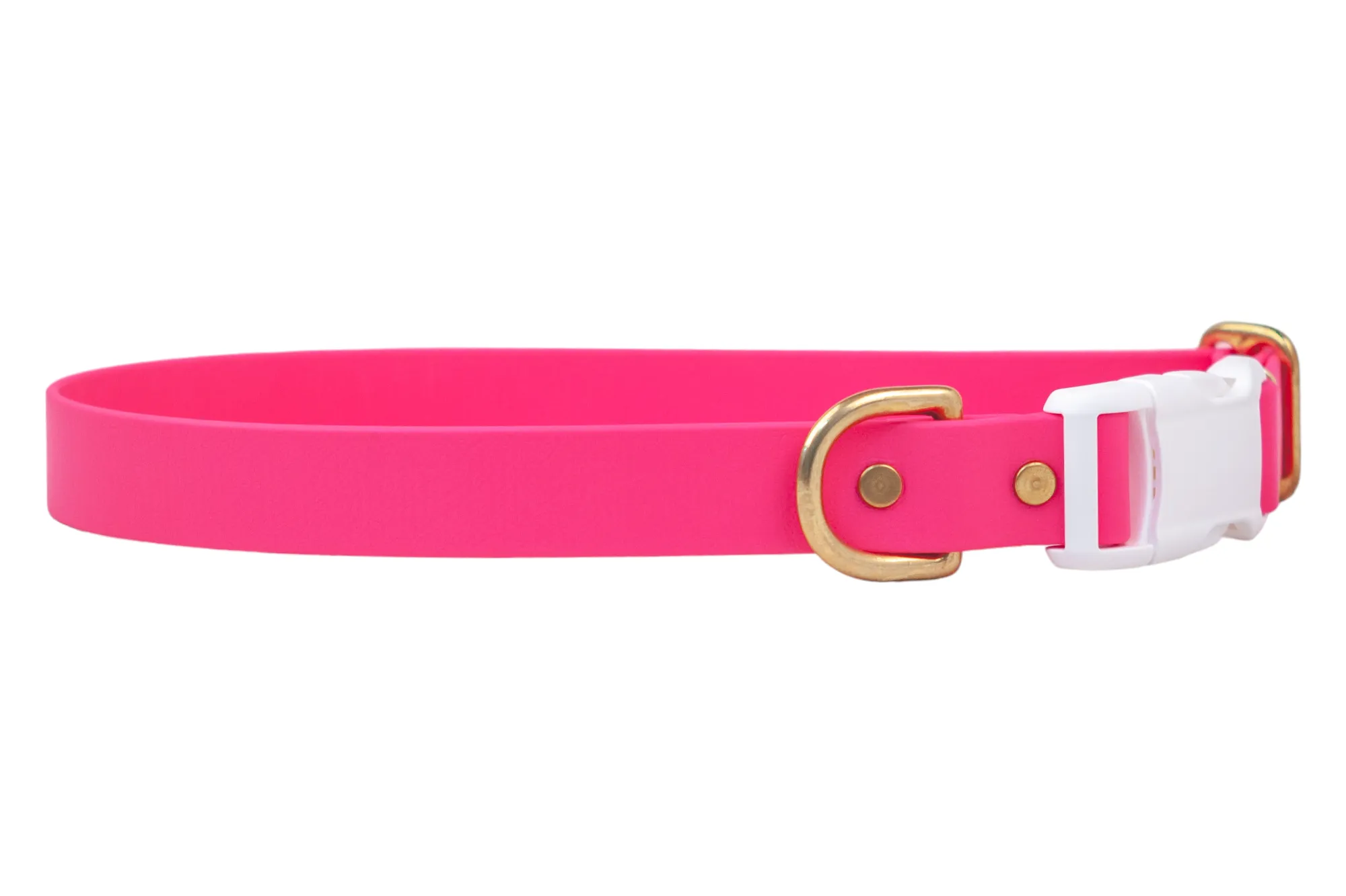 Hot Pink Biothane Collar