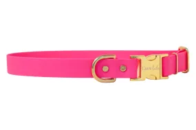 Hot Pink Biothane Collar