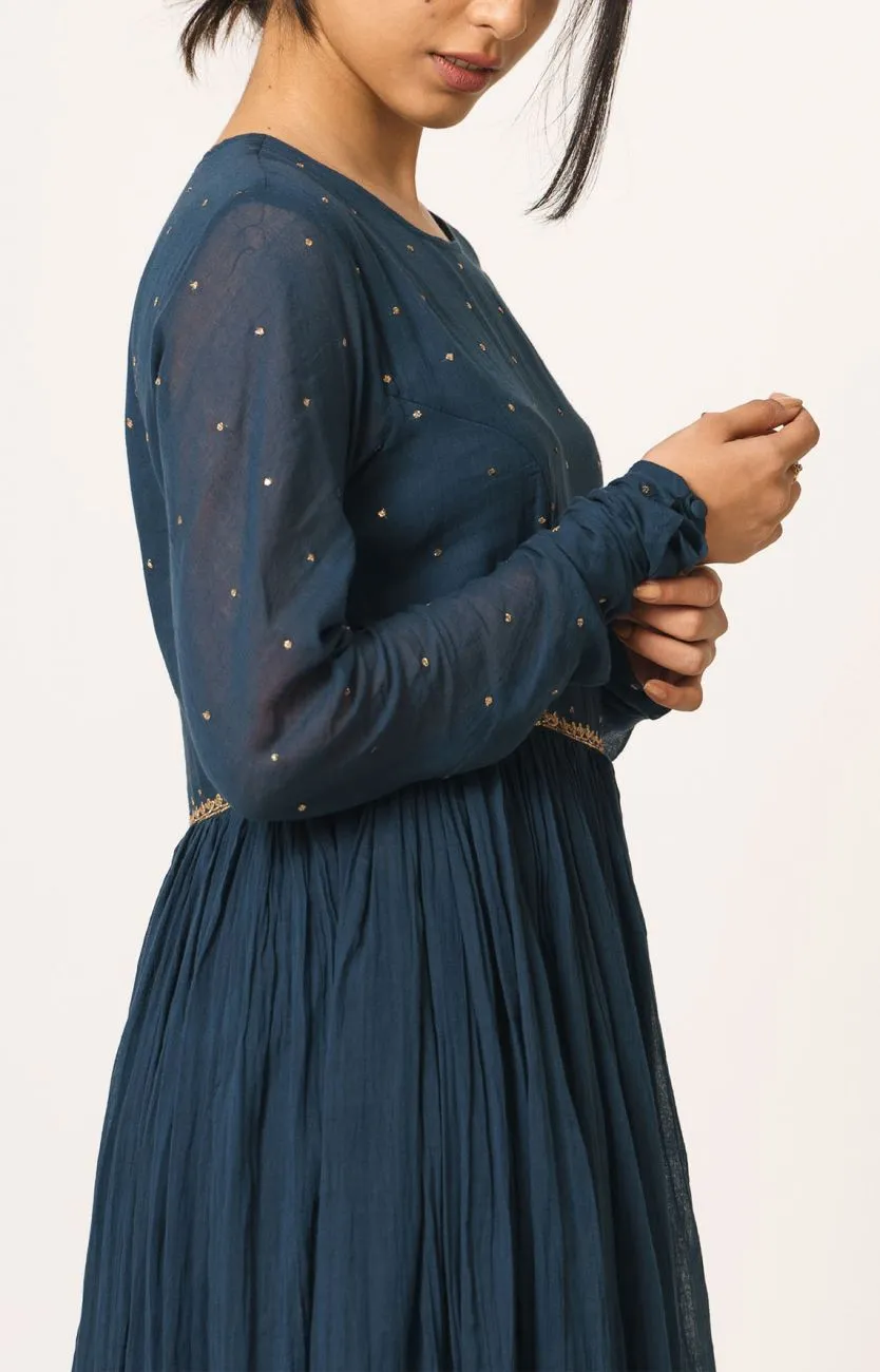 Indigo Anarkali