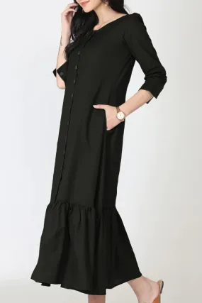 Islington Black Dress