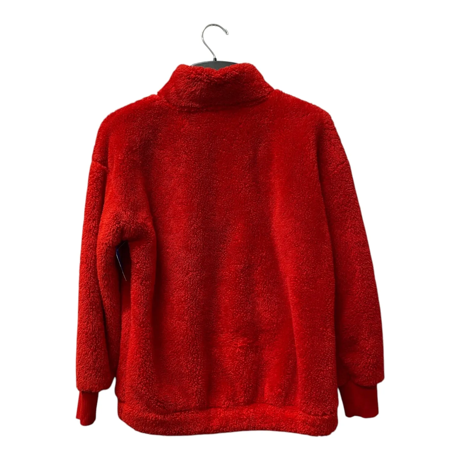 Jacket Fleece By Loft In Red, Size:S