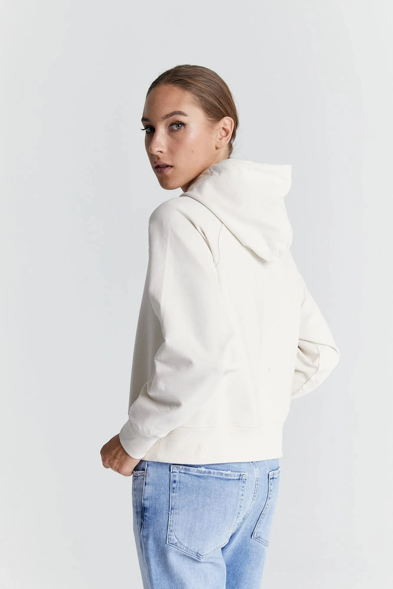 Janice - Hoodie - Off White